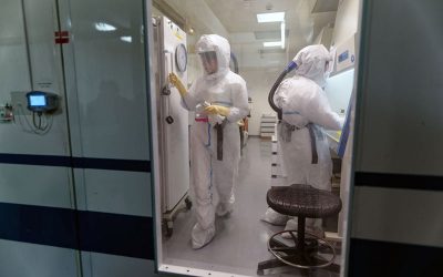 Cómo se fumiga un recinto infectado por coronavirus